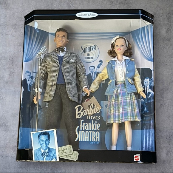 Barbie Loves Frankie Sinatra Gift Set - New in Box - Collector Edition - 1999 - Picture 1 of 2